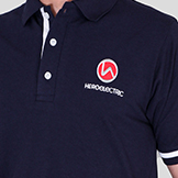 Polo t-shirts with company logo