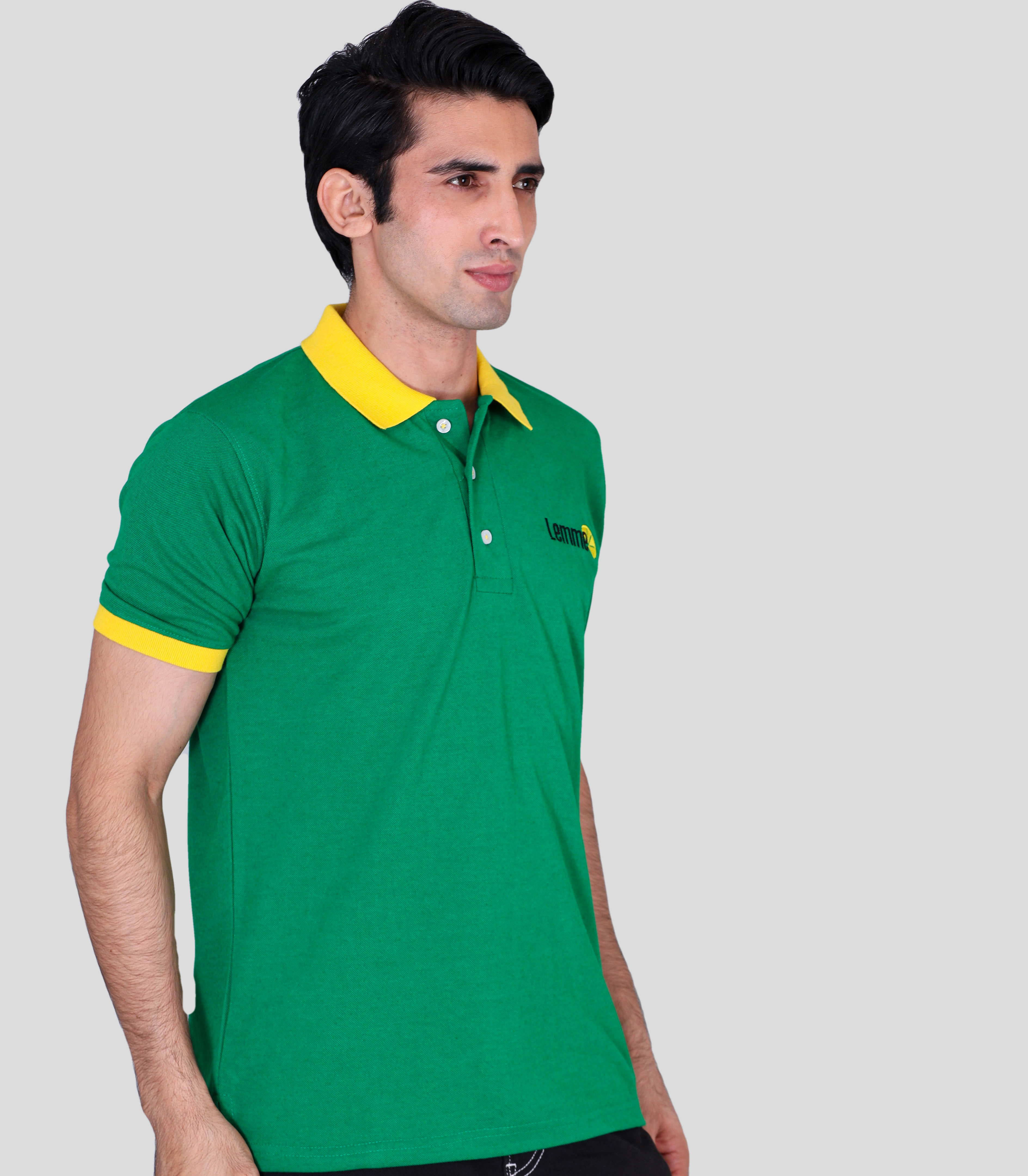 Lemme parrot green promotional polo t-shirts supplier 