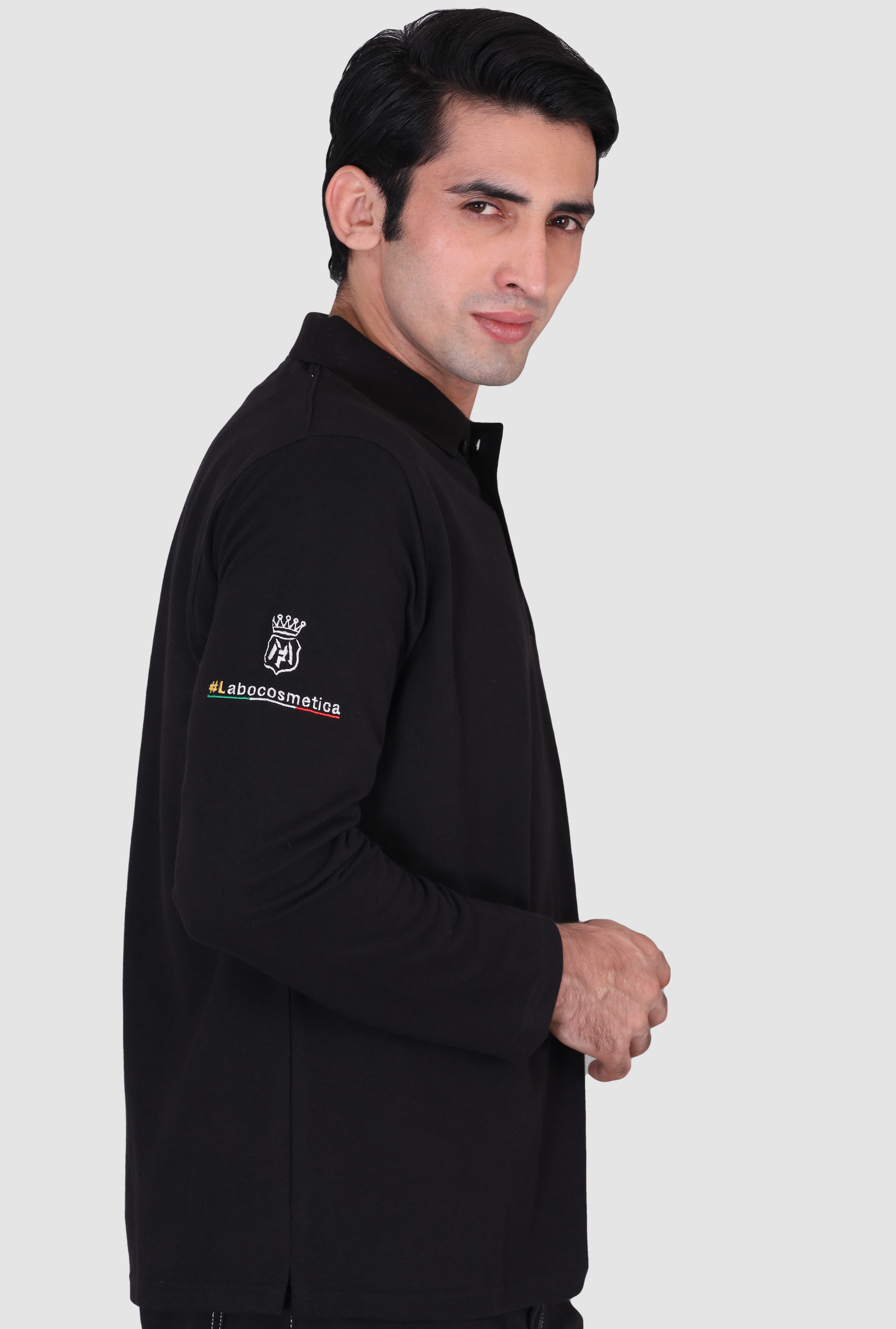 The detailing mafia black promotional polo t-shirts supplier 